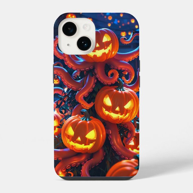 Coque iPhone Octo Citrouille (Verso)