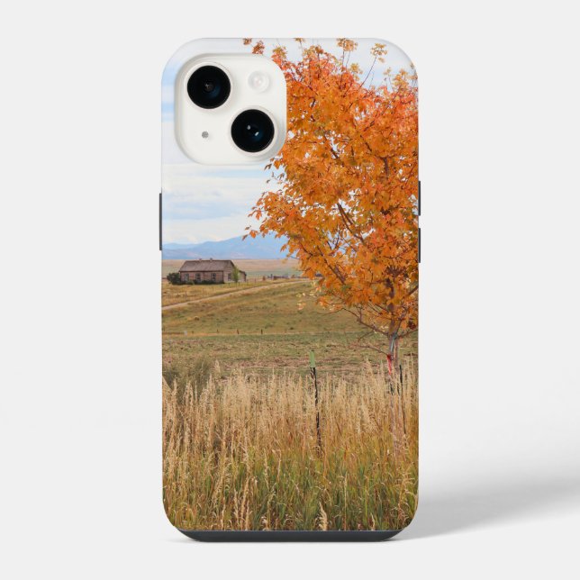 Coque iPhone Octobre lumineux  (Verso)