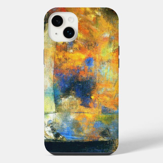 Coque iPhone Odilon Redon - Nuages de fleurs (Verso)