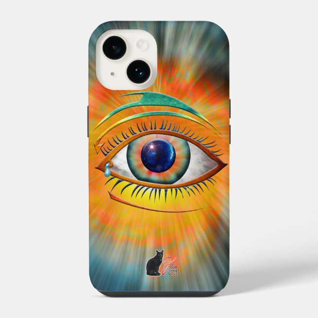 Coque iPhone Odin's Eye (Verso)