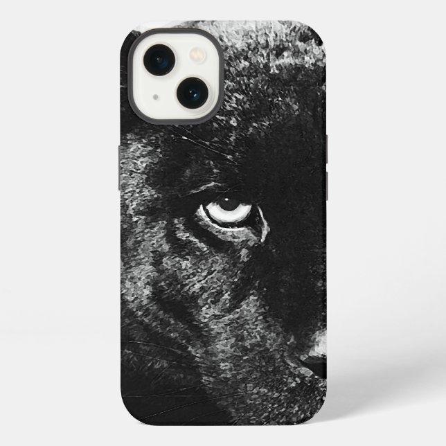 Coque iPhone Œil de Jaguar (Verso)