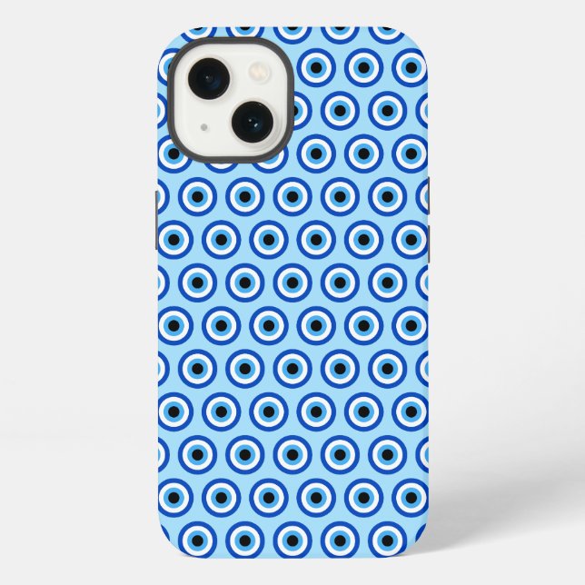 Coque iPhone Oeil malin (Verso)