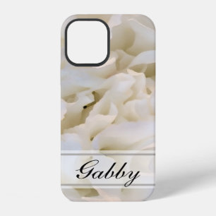 Coque iPhone 12 Œillets Blancs Floral