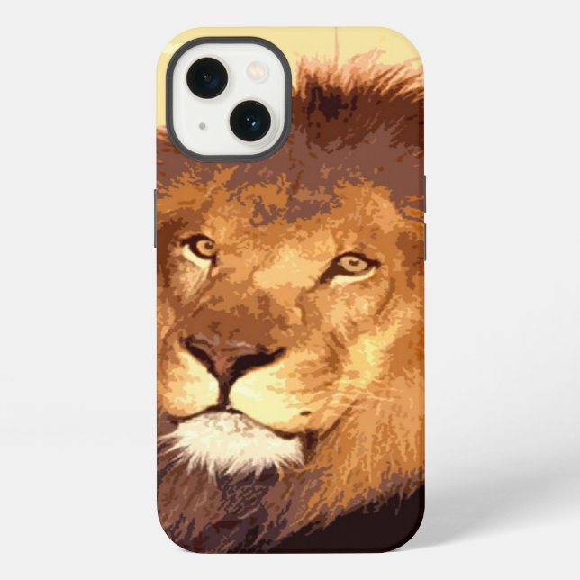 Coque iPhone OEuvre de Lion (Verso)