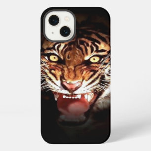 Etui iPhone 13 Œuvres d'art de Tigre Sauvage