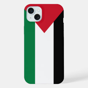 Coque iPhone 15 Plus officiellement l'État de Palestine drapeau du pays