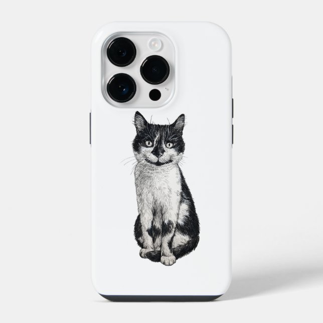 Coque iPhone Ogie le chat (Verso)