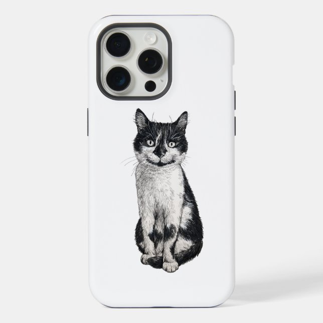 Coque iPhone Ogie le chat (Verso)