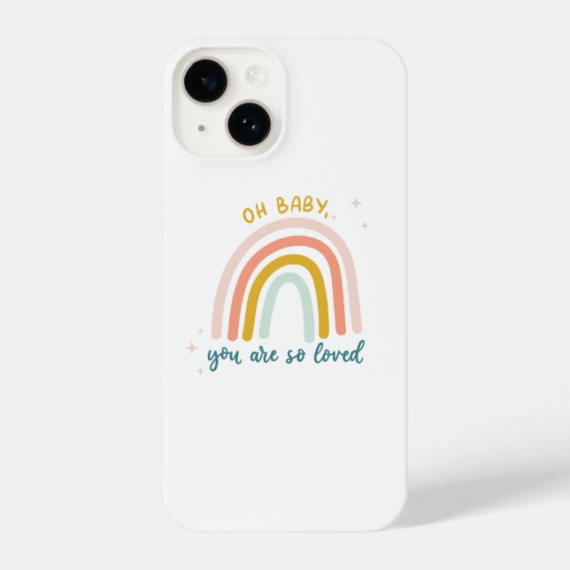 Coque iPhone Oh Bébé, Tu Es Si Amoureux (Verso)