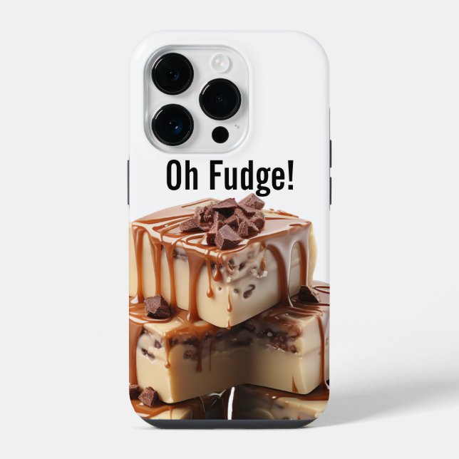 Coque iPhone Oh Fudge ! (Verso)