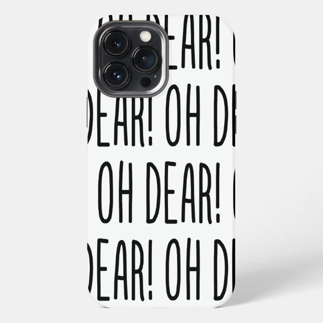 COQUE iPhone OH MON DIEU! (Verso)