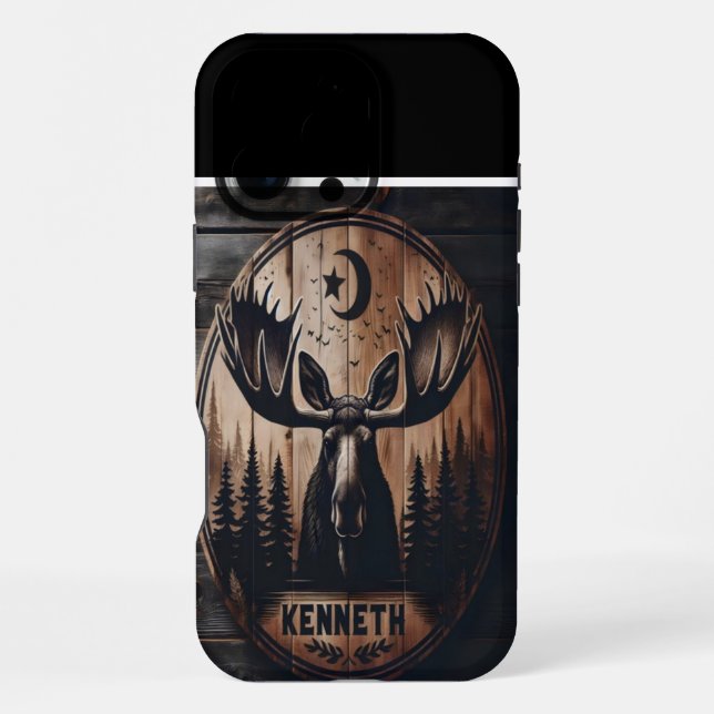 Coque iPhone Oie Au Feu De La Lune (Verso)
