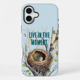 Coque iPhone 16 Plus Oiseau dans le nid