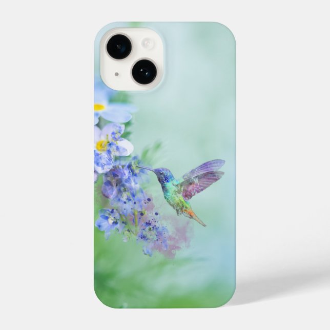 Coque iPhone Oiseau de mer Jardin Fleur Floral (Verso)