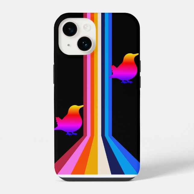 Coque iPhone oiseaux (Verso)