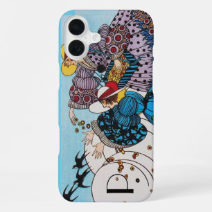 COQUE iPhone 16 PLUS OISEAUX DE PRINTEMPS / DESIGNER DE COSTUME DE MOD