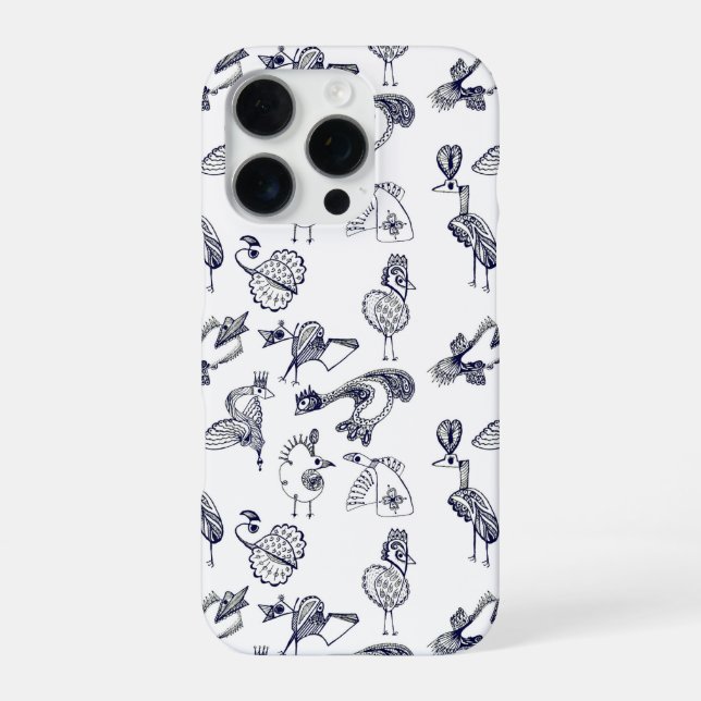 Coque iPhone Oiseaux fabuleux (Verso)