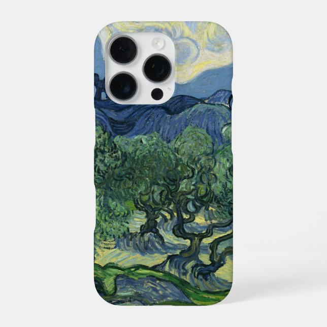 Coque iPhone Olive Trees par Van Gogh (Verso)