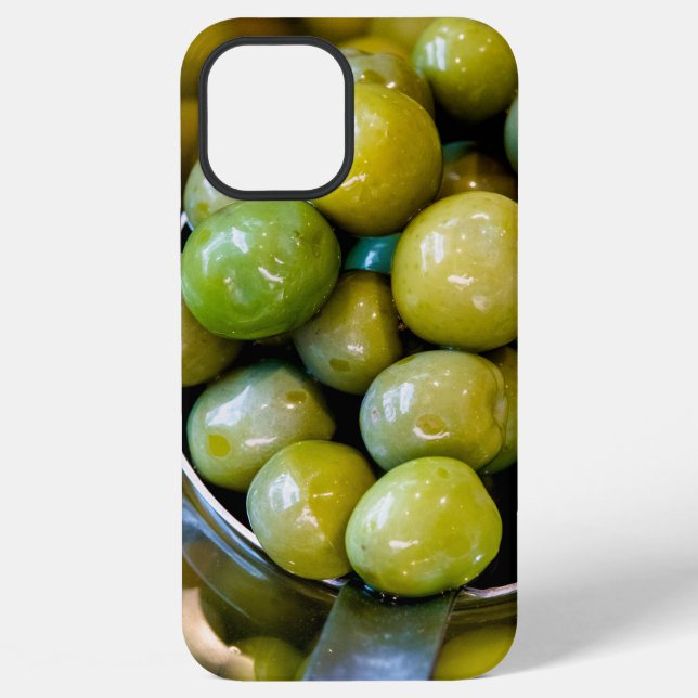Coque iPhone Olives Vertes Douces de Castelvetrano (Verso)