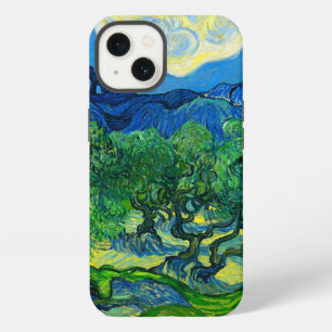 Etui iPhone 13 Oliviers de Van Gogh dans un paysage montagneux