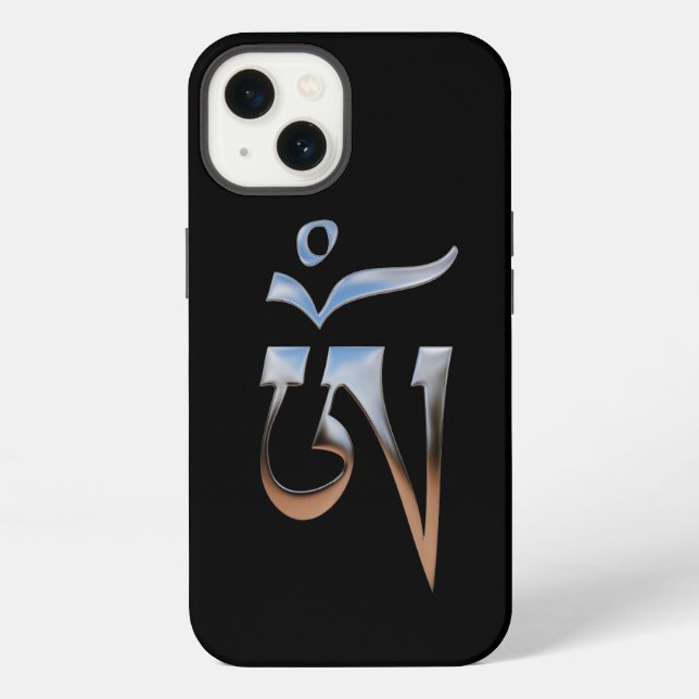 Coque iPhone Om tibétain (Verso)