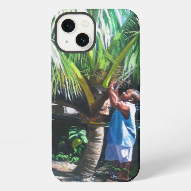 Coque iPhone Ombre de noix de coco 2014 (Verso)