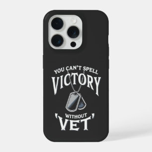 Coque iPhone 15 Pro On ne peut pas épeler victoire sans vétéran Jour d
