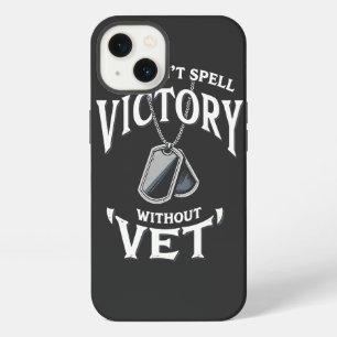 Etui iPhone 13 On ne peut pas épeler victoire sans vétéran Jour d