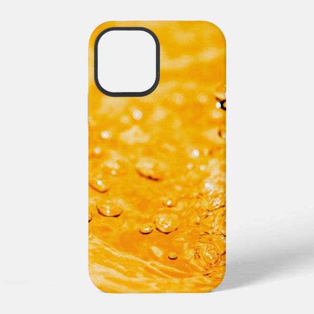 Coque iPhone Ondulation de l'eau liquide surface propre (Verso)