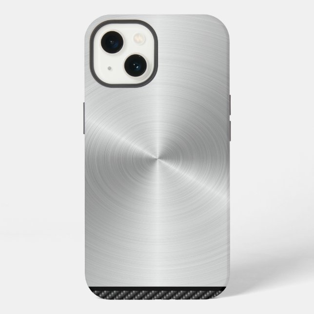 Coque iPhone Options en Acier Inoxydable 1 (Verso)