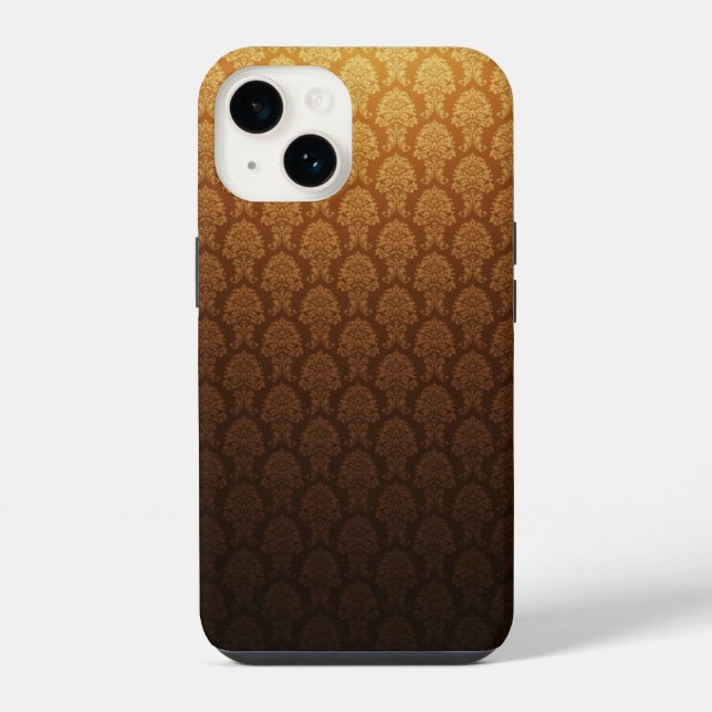 Coque iPhone Or Vintage (Verso)