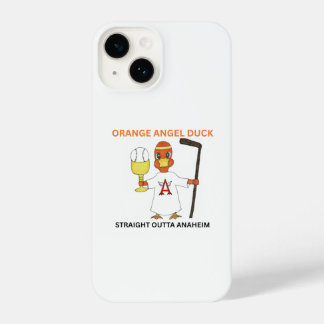 Coque Pour iPhone 14 Orange Angel Duck Iphone 14 slim fit case