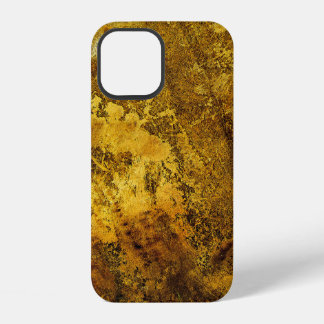 Coque iPhone 12 Orange grunge textureabstrait, antique, antique, a