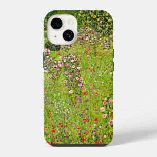 Coque Pour iPhone 14 Orchard Gustav Klimt avec Rose