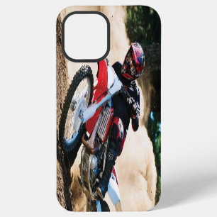 Coque iPhone 12 Pro Max oreiller de jet de coureur de motocross