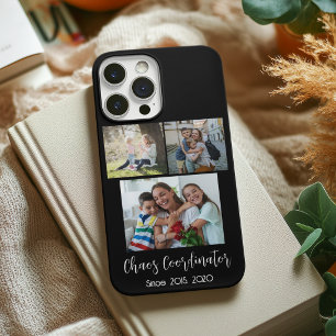 Coque iPhone 15 Pro Organisatrice de chaos maman 3 photo année