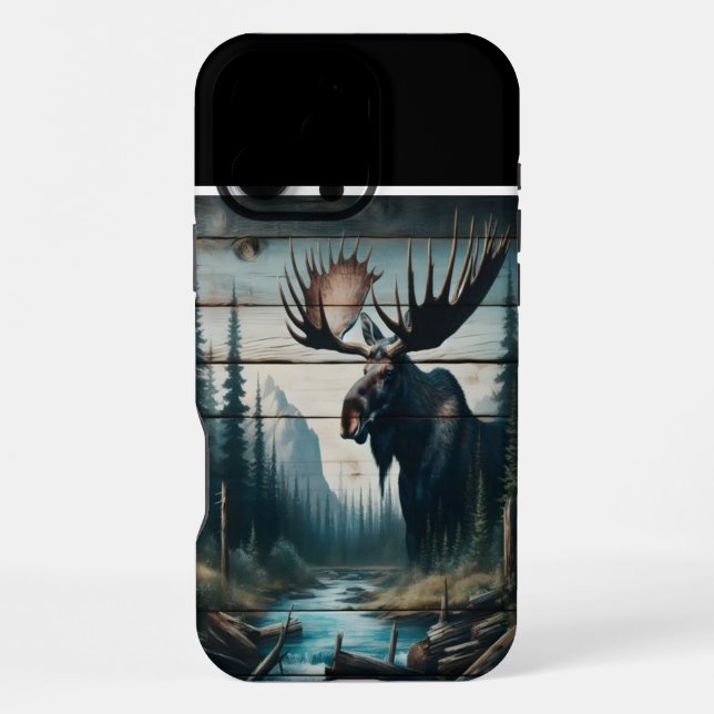 Coque iPhone Orignal dans les montagnes (Verso)