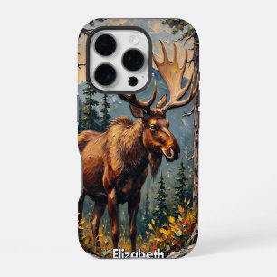 Coque iPhone 16 Pro Orignal Majestueux dans les Bois d'Automne