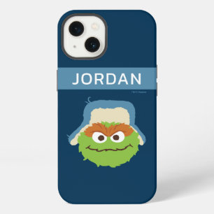 Etui iPhone 13 Oscar le Grouch Visage de la Forêt Ajoutez Votre