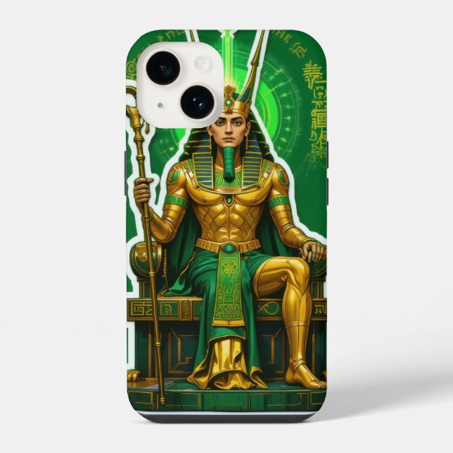 Coque iPhone Osiris – Dieu de l'Au-delà (Verso)