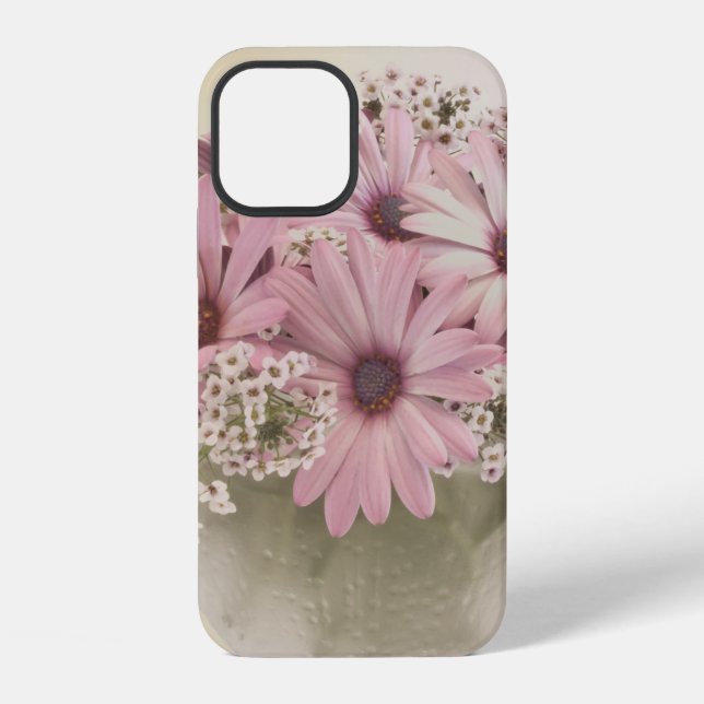 Coque iPhone Ostéosperme rose (Verso)