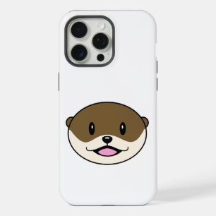 Coque iPhone 15 Pro Max Otter souriant mignon