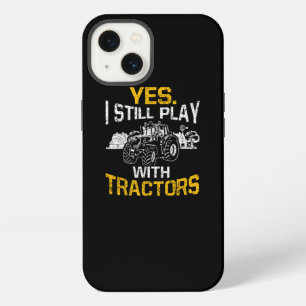 Etui iPhone 13 Oui, je joue encore avec les tracteurs drôle agric