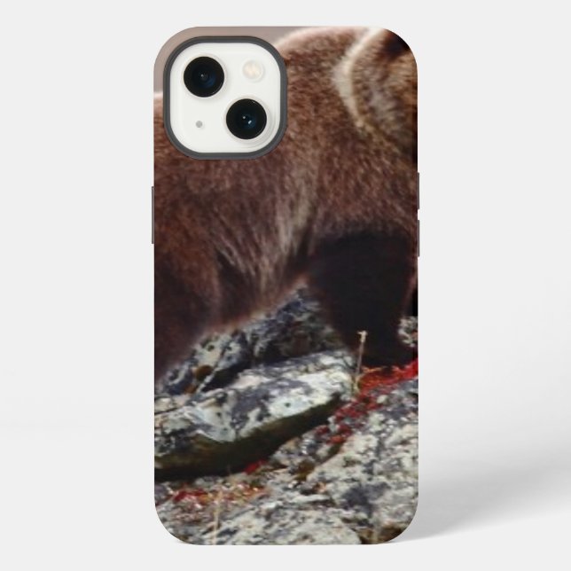 Coque iPhone Ours Brown de Denali (Verso)