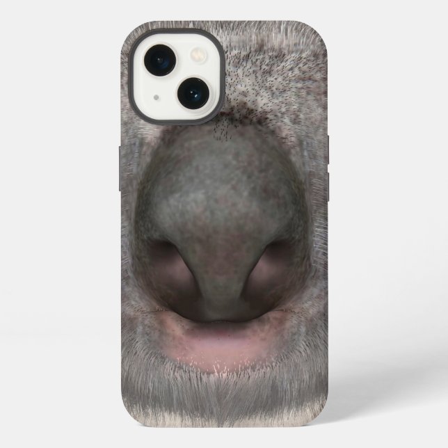 Coque iPhone Ours koala (Verso)