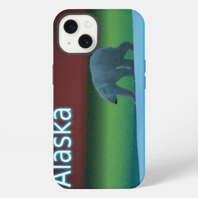 Coque iPhone Ours polaire (Verso)