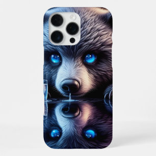 Coque iPhone 16 Pro Max Ours Tranquille Sous le Regard de l'Ours Féroce