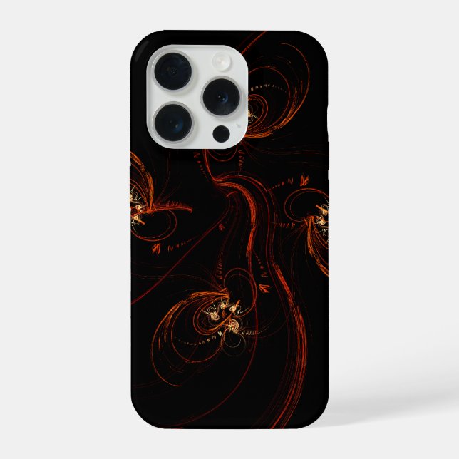 Coque iPhone Out of the Dark Abstract (Verso)