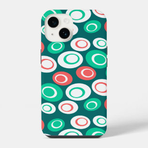 Coque Pour iPhone 14 Ovales Rétro