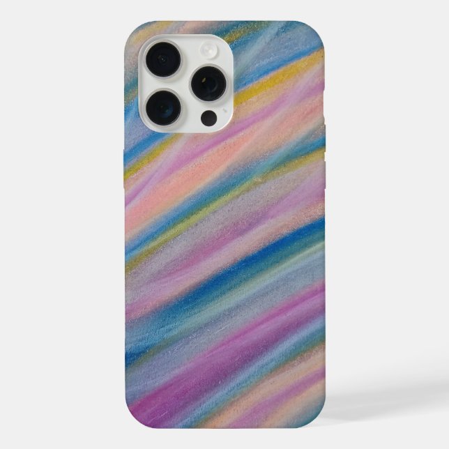 Coque iPhone P6 Art Abstrait Coloré Unique (Verso)